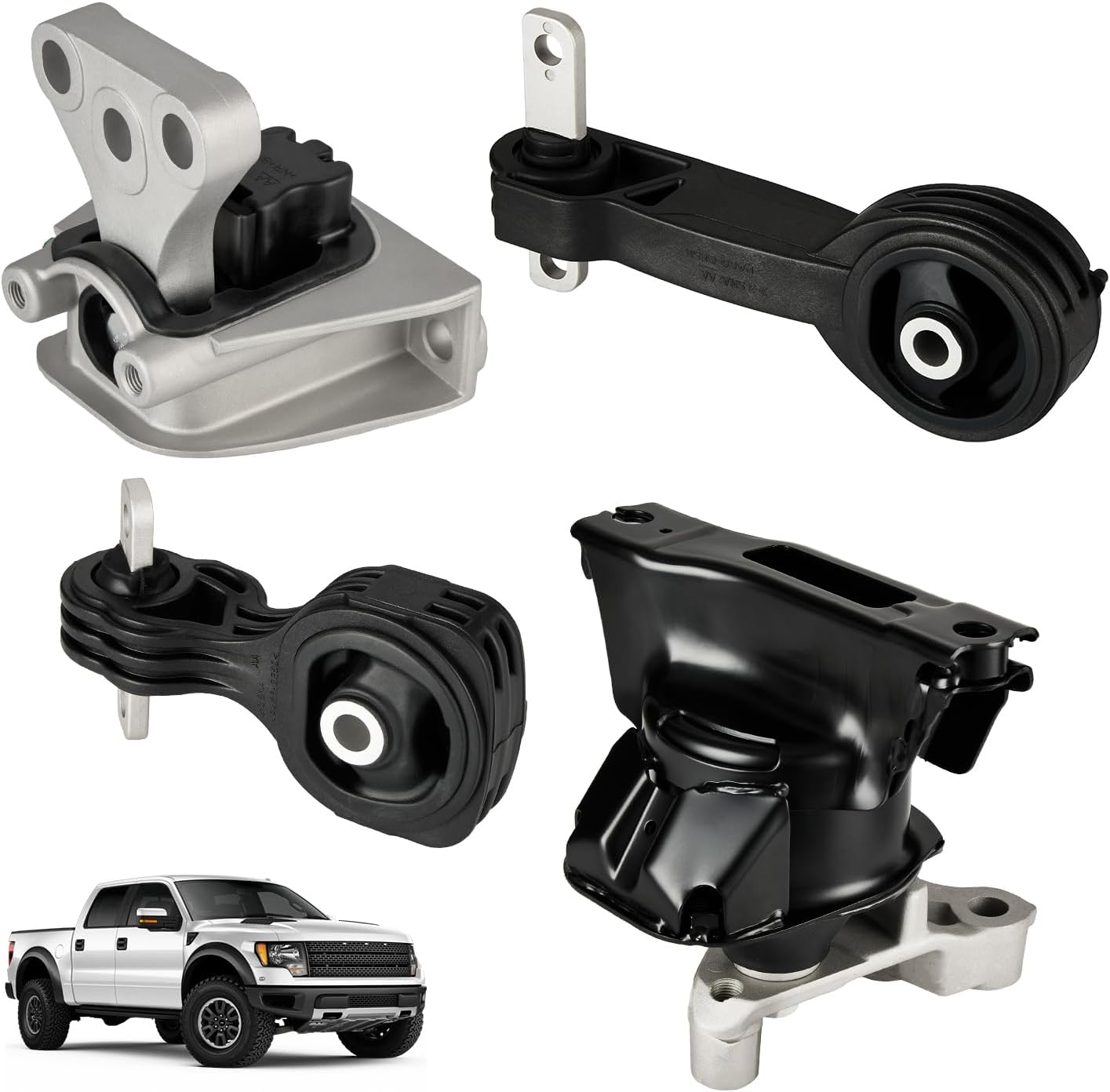 BDFHYK 4PCS Engine Motor and Trans Mounts Compatible with Honda Civic 2006-2011 1.8L l4 Replace A4530,A4534,A4543,A4546,EM9280,EM9218,EM9213,EM9216,9280,9218,9213,9216,50890-SNA-A81