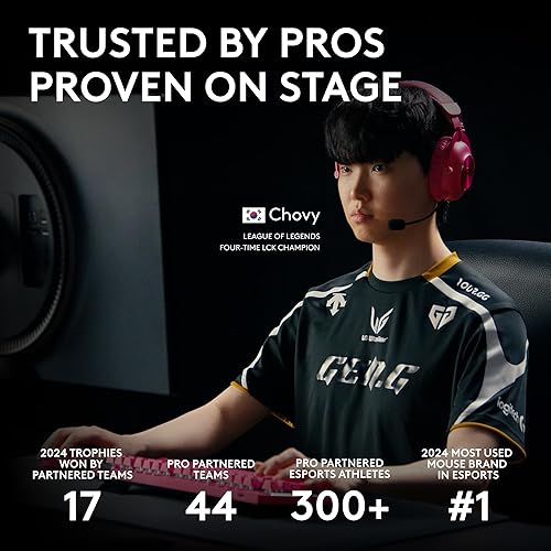 Miniatura 3 de Logitech G PRO 2 Lightspeed - Mouse inalámbrico para juegos, para diestros o zurdos con hasta 4 botones laterales magnéticos personalizables y Blanco