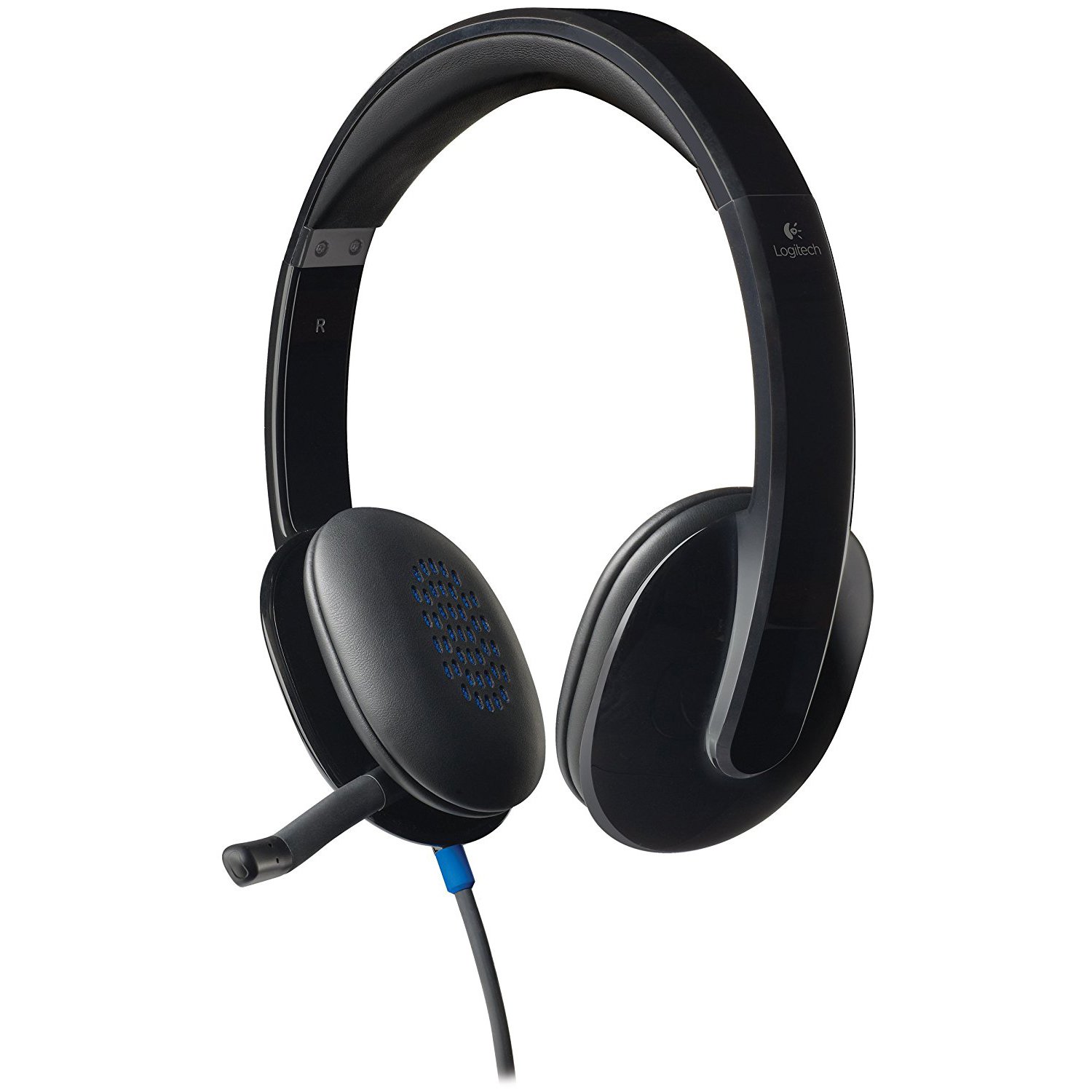 Logitech H540 USB Computer Headset Wired Head-band Office/Call, 981-000510