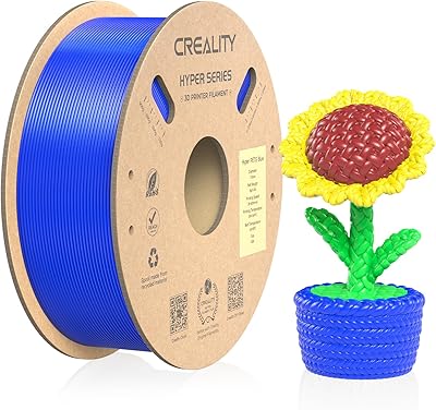 18 – Creality PETG Filament 1.75mm-Halloween Gifts, Hyper PETG Filament High Speed 30-600mm/s High Toughness Chemical Resistance 3D Printer Filam…