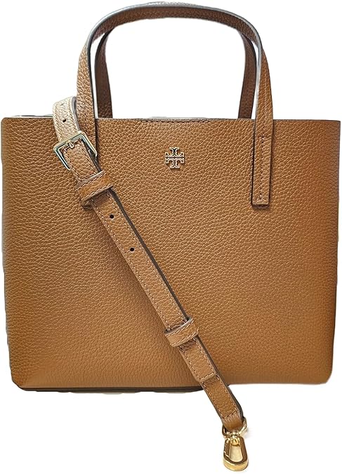 Tory Burch 85985 Blake Cortado Brown With Gold Hardware Women's Small Tote Bag