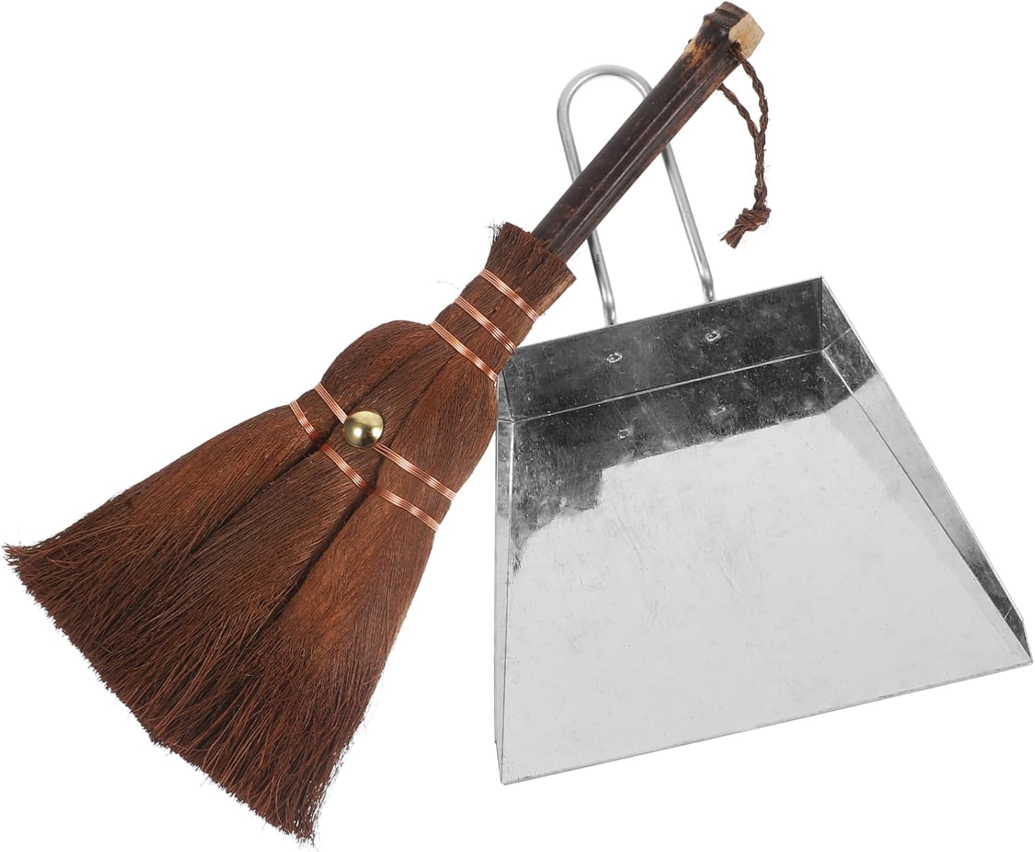 Healeved 3sets Professional Multi-Function Dustpan and Broom Convenient Pet Litter Cleanup Compact and Pet Stores