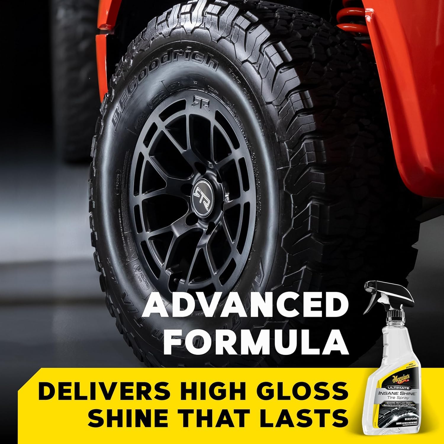 Meguiar’s Spray Ultra-Brillance Pneus – Ultimate G250816EU, 473 ML BT