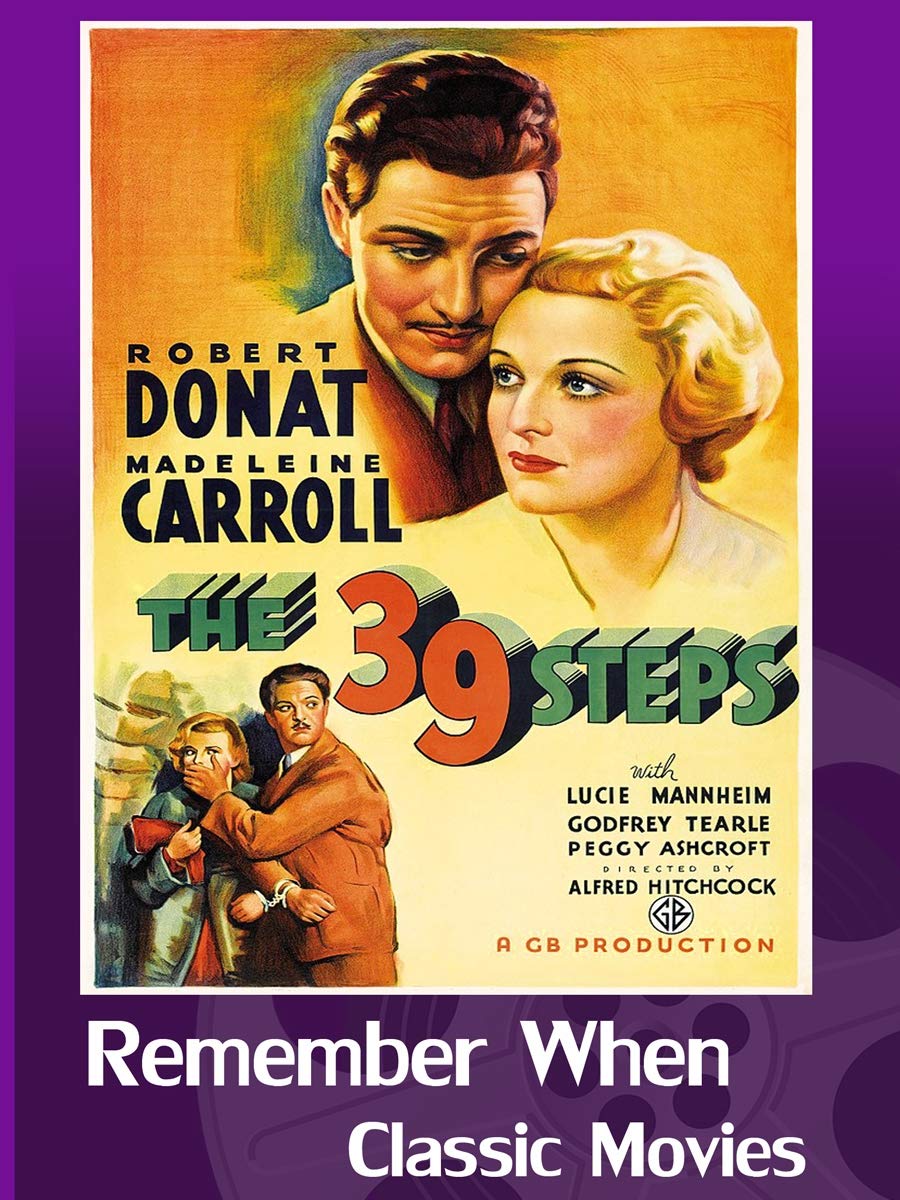 The 39 Steps USA DVD edicion norteamericana original pelicula de misterio retro