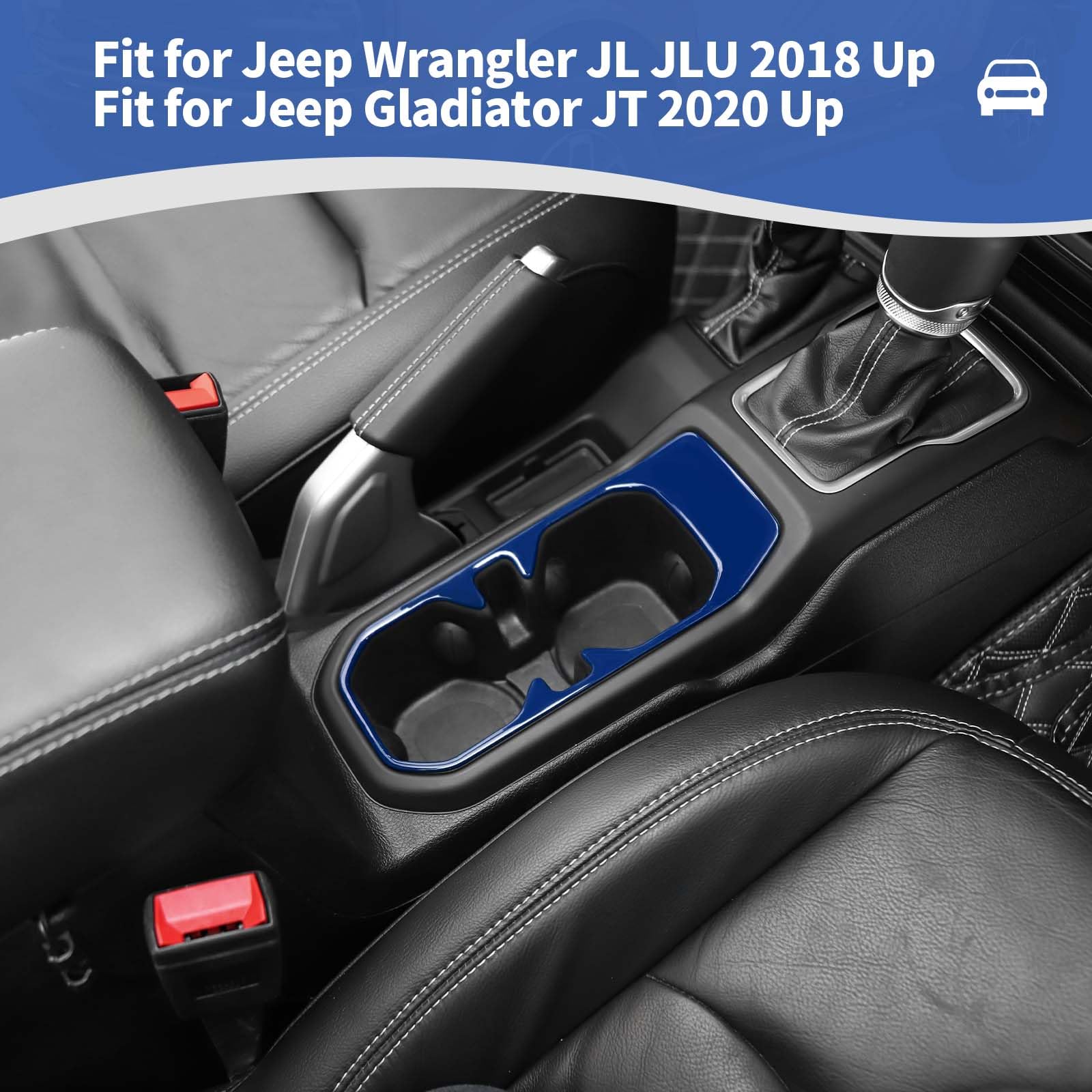 Lot De 2 Porte-gobelets De Voiture Pour Jeep Wrangler (JL) 2017-2025