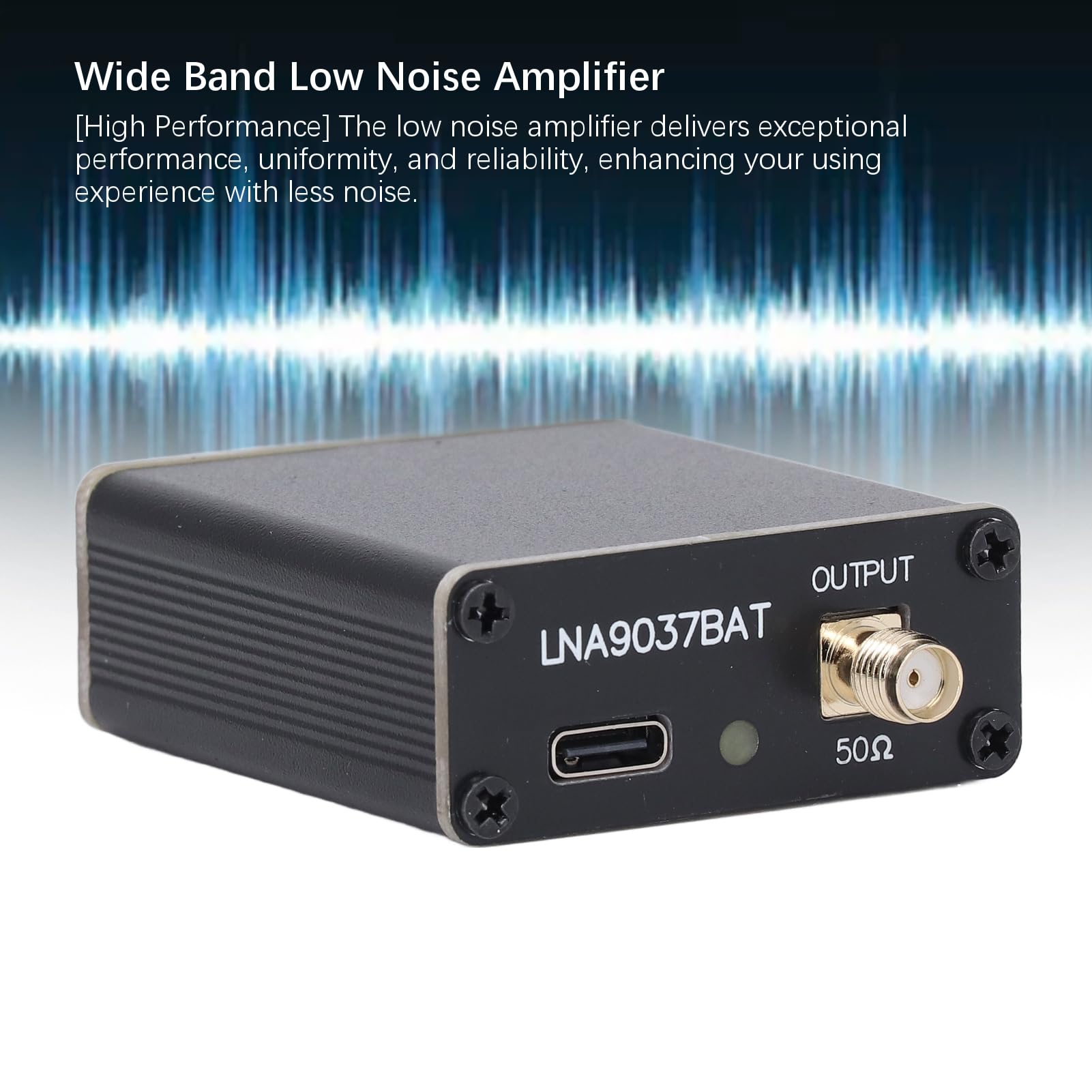 Amplificateur RF LNA Largeband 10k-6GHz 20 dB Gain 35 dBm IP3 pour Radio Amateur