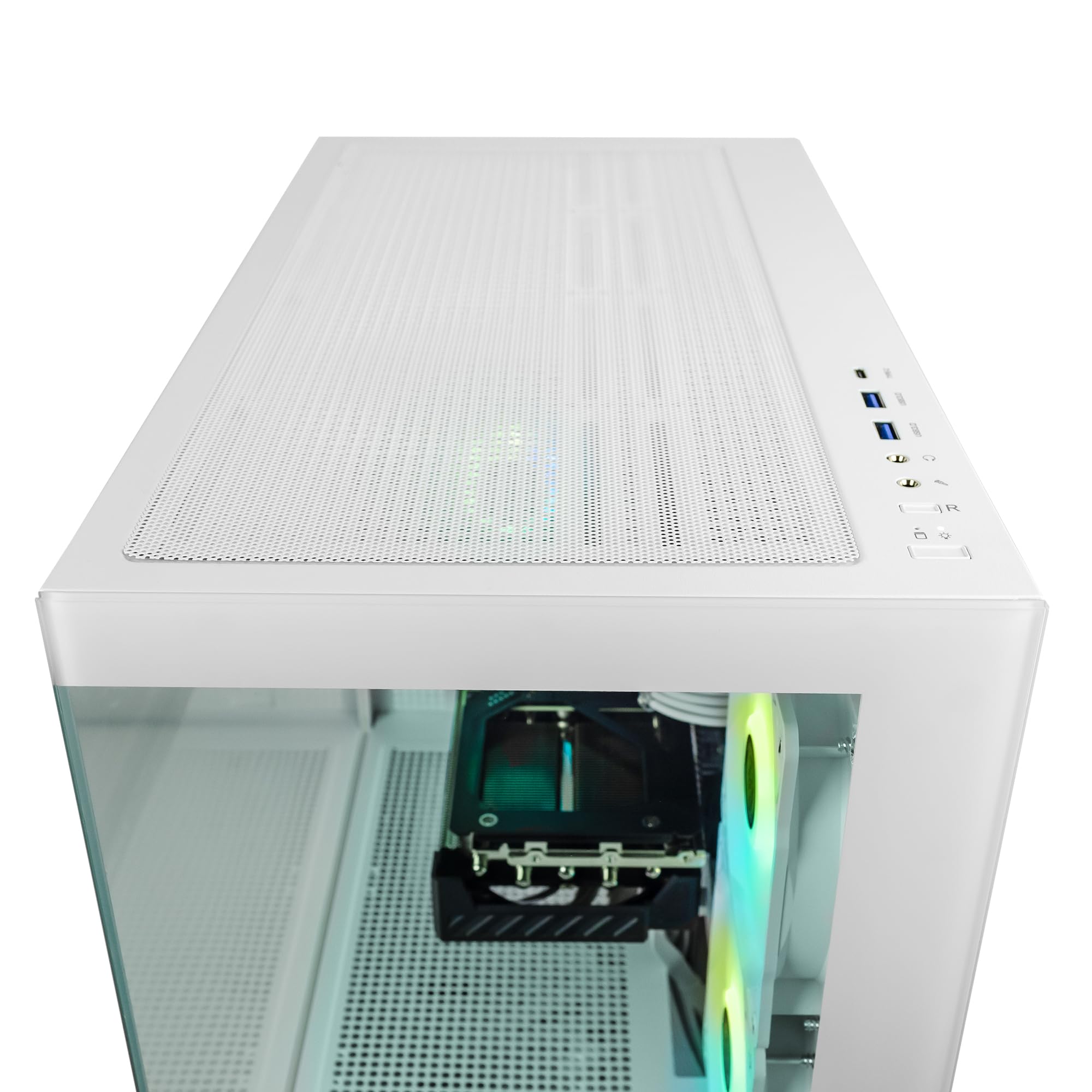 Aurum Snow PC Gaming Ryzen 5 5700X • GeForce RTX5070 12GB • 32GB DDR4 • 1000GB M.2 SSD • Windows 11 • WiFi • pc da gaming