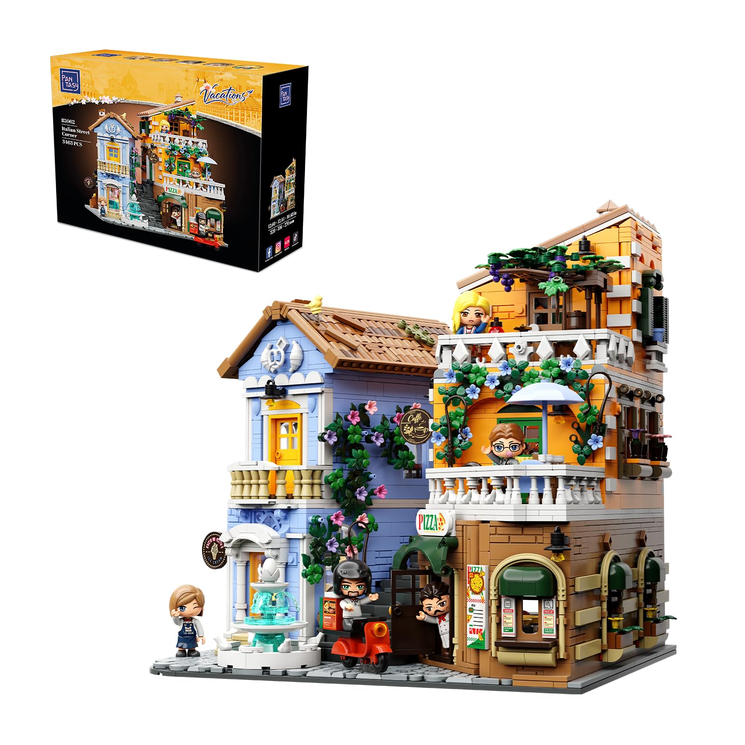 PANTASY 85062 Building Blocks Set for Adults