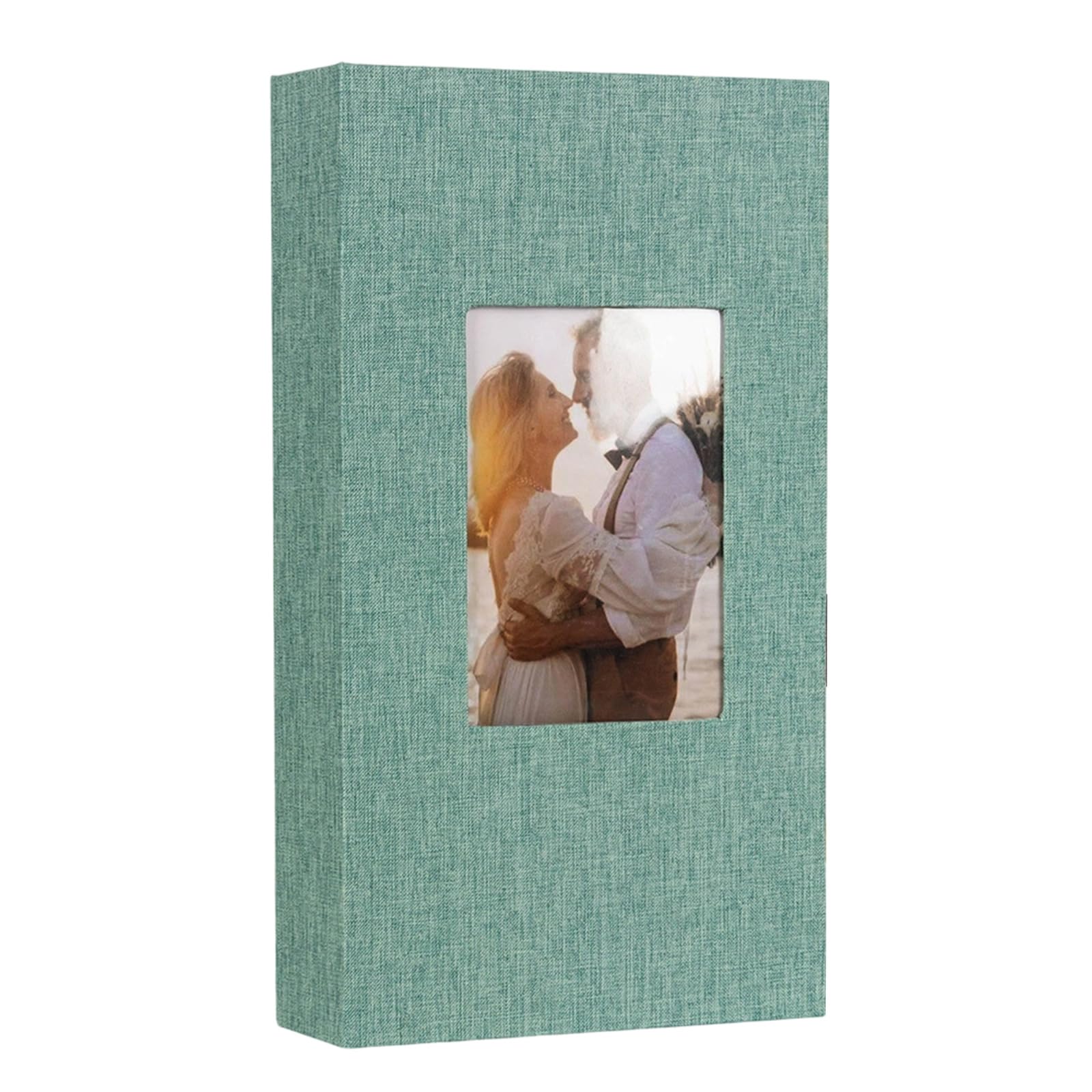 Ekoama Photo Album 4x6 Hold 300 Picture Horizontal Slip in Pockets Photo Book,Linen Cover Picture Photos Album for Wedding