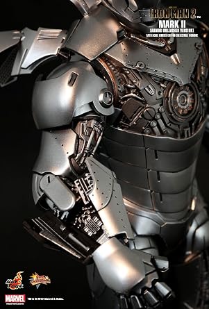 Movie Masterpiece Iron Man 2 1/6 Scale Figure Iron Man Mark 2 Armor Unleashed