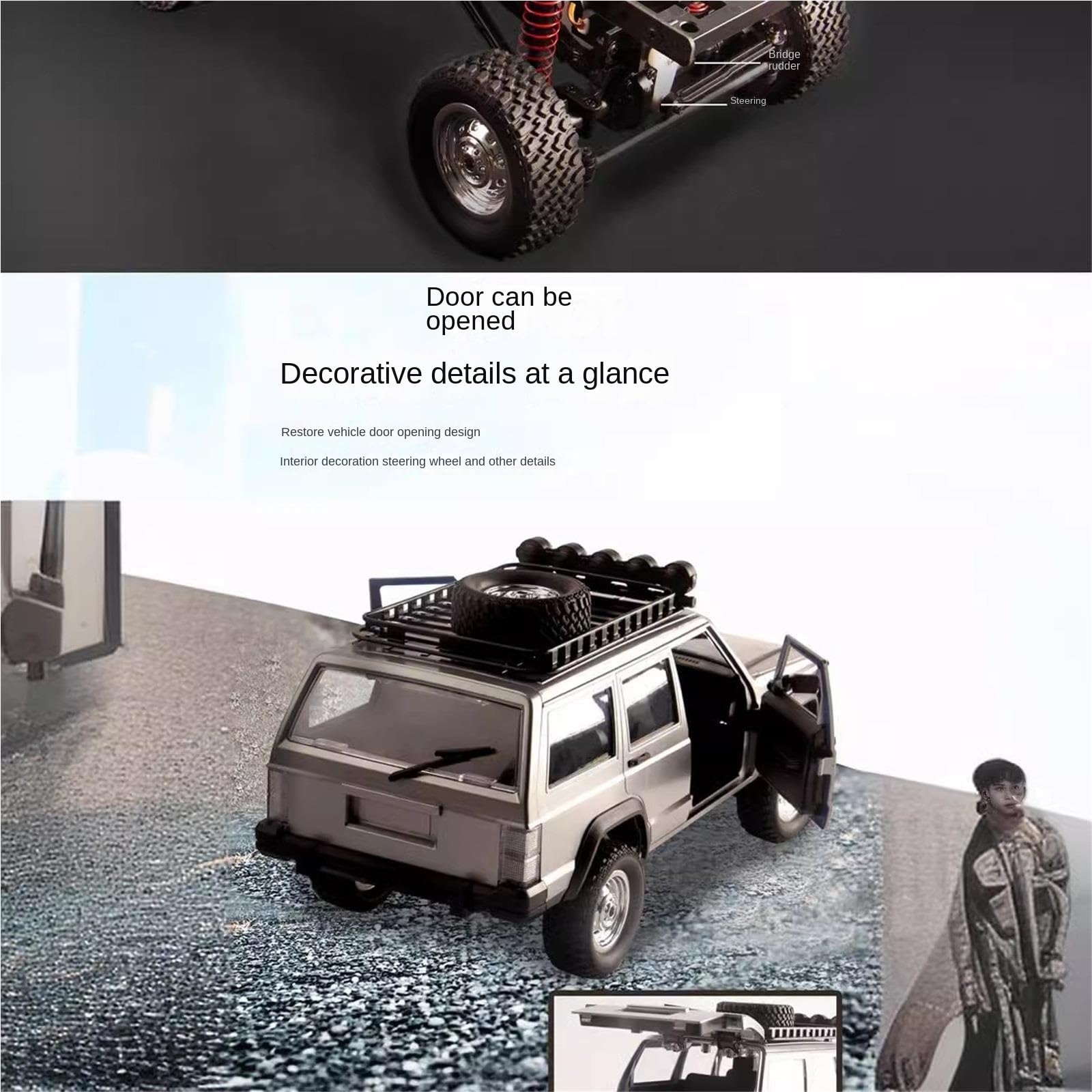 Amazon.co.jp: モデル MN-78 1/12 スケール クラシックSUV RC