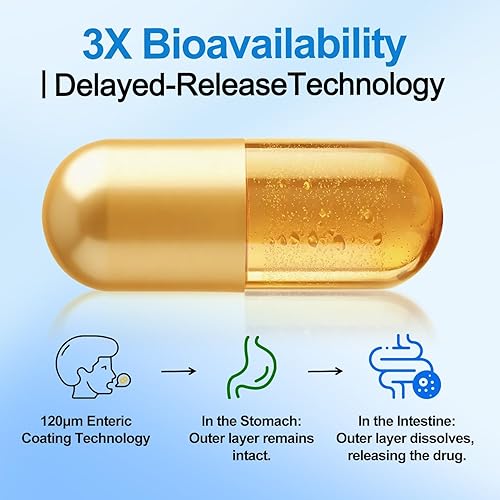 Miniatura 2 de Suplemento de berberina premium compatible con AMPK metabólico, berberina liposomal con canela de Ceilán - Fórmula clásica de 600 mg para un