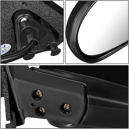 Miniatura 3 de DNA Motoring OEM-MR-NI1320135 Espejo de puerta lateral izquierdo alimentado estilo fábrica compatible con 00-03 Maxima  00-01 I30  02-04 I35