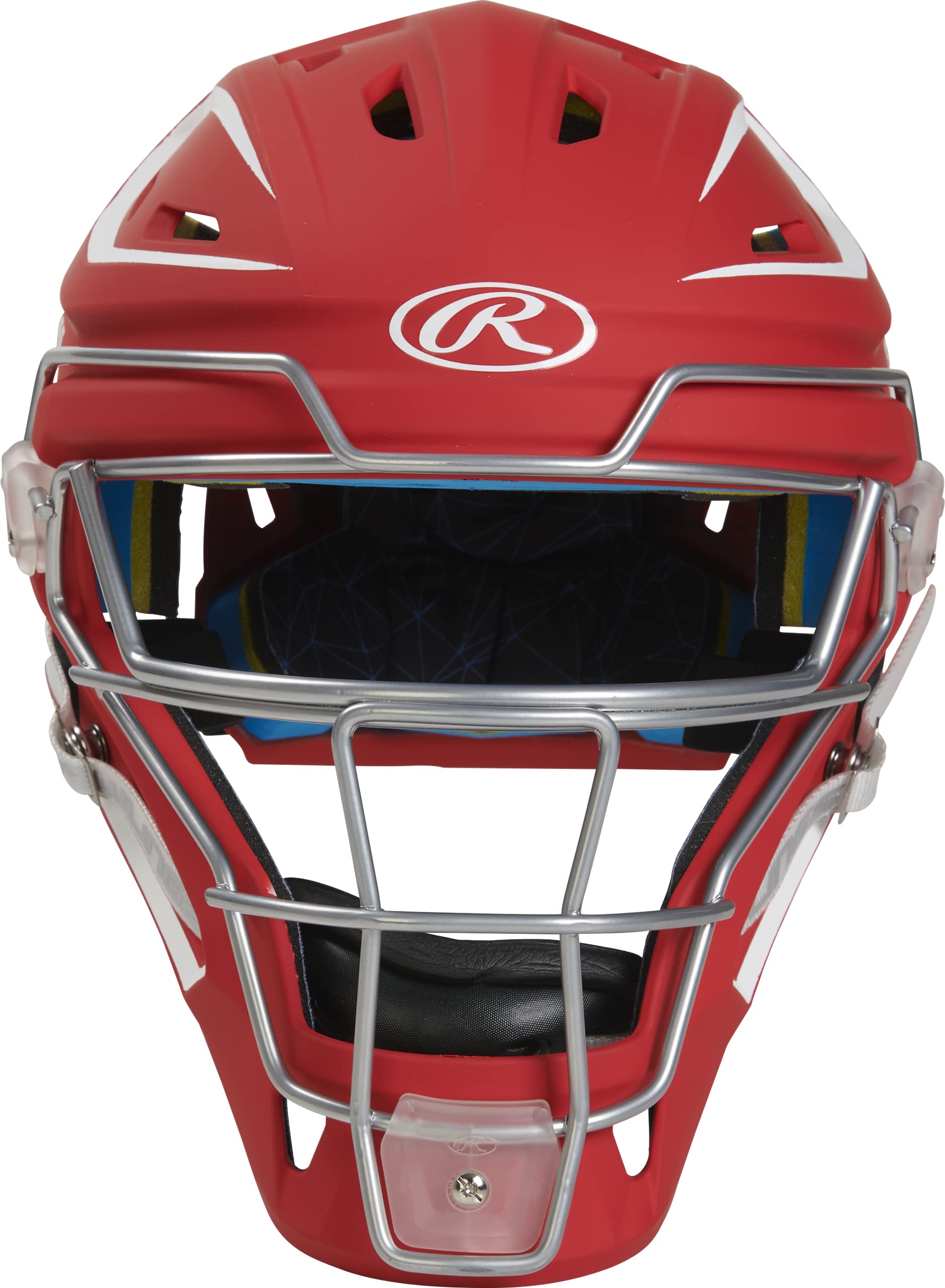 Rawlings Mach Junior Jr Rev A Matte Red Batting Helmet sz 6-3/8 to 7-1/8