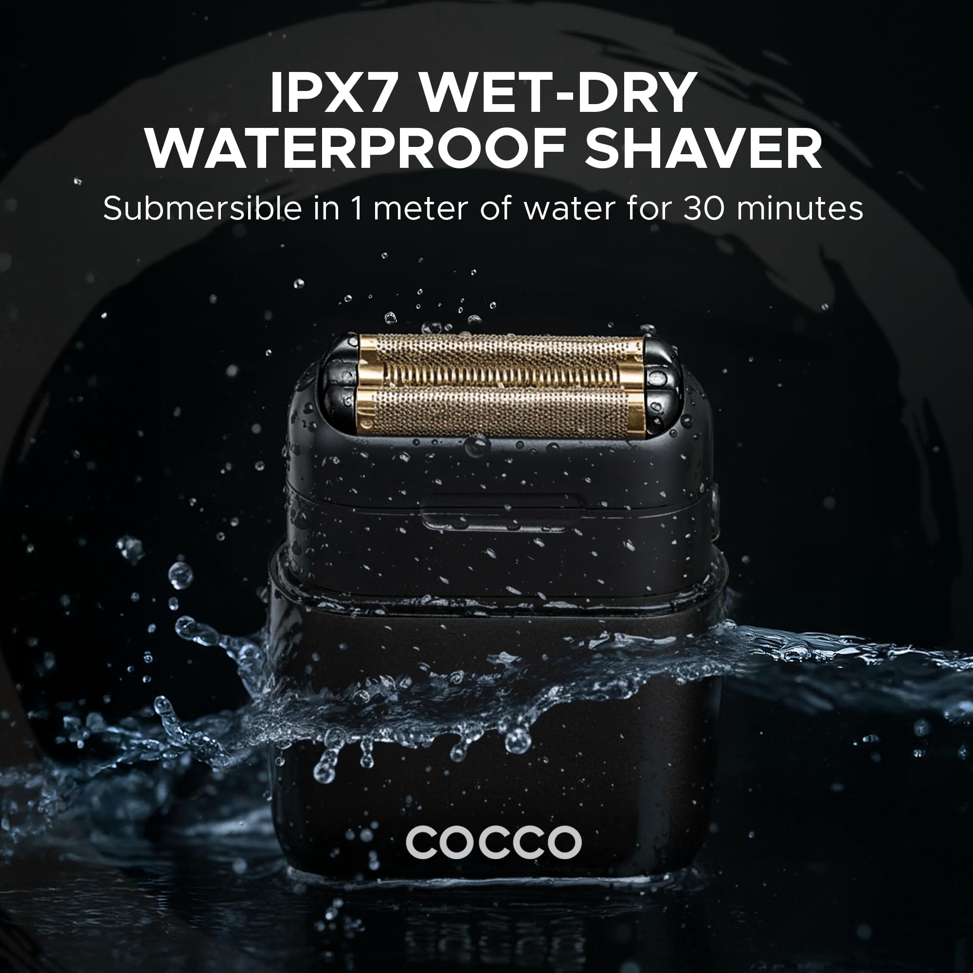 Cocco Impacto Shaver Black - Haarschneider und Bartschneider