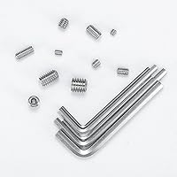 Vista 3 de 300 piezas de kit surtido de tornillos de acero inoxidable con cabeza hexagonal, tornillos de cabeza hexagonal Allen, juego de tornillos hexagonales