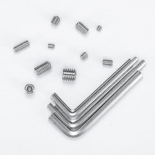 Miniatura 3 de Juego de 300 tornillos de cabeza hueca de acero inoxidable, tornillos de cabeza hexagonal Allen, M3 M4 M5 M6 M8 para manijas de puerta, accesorio de