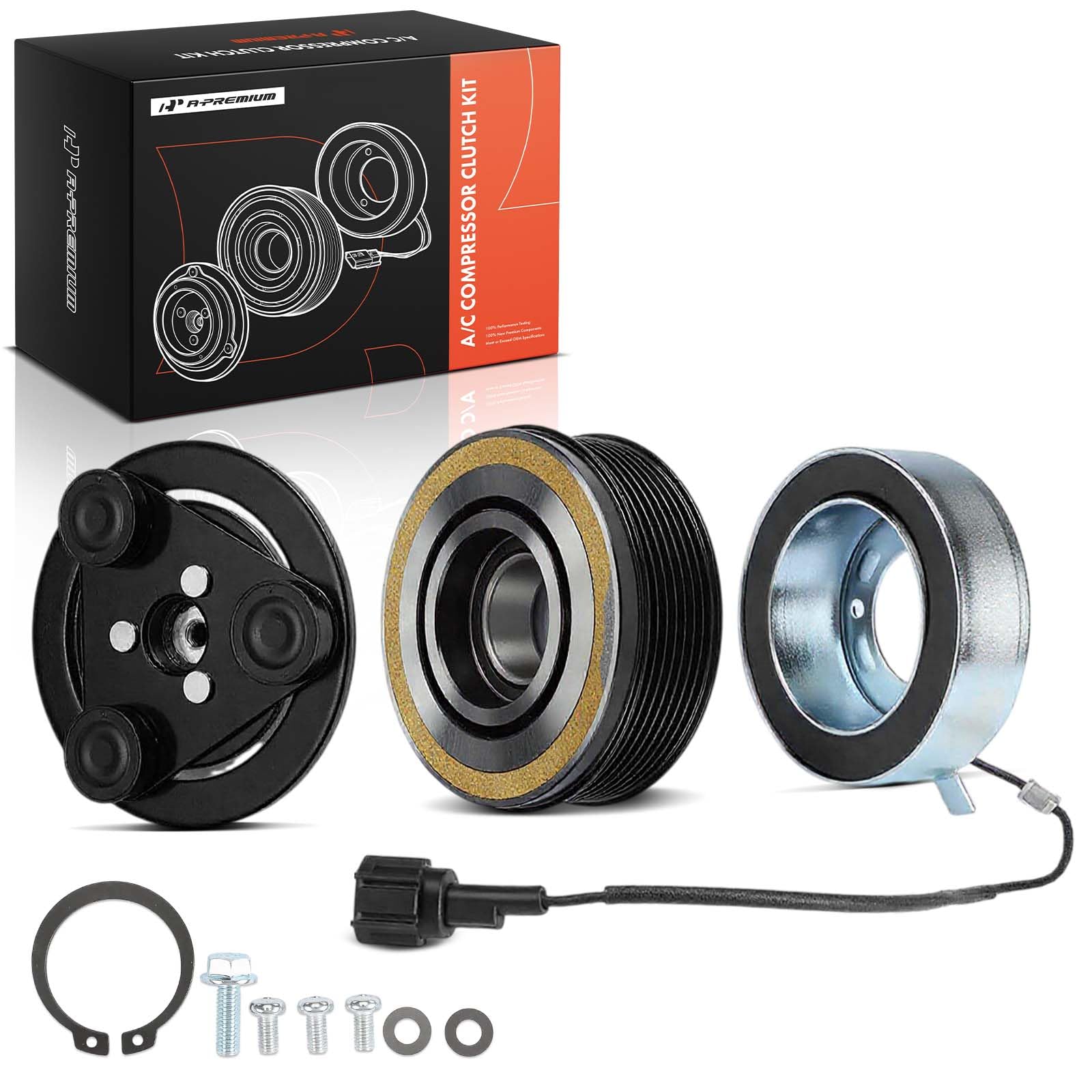 Amazon.com: A-Premium Air Conditioner AC Compressor Clutch Kit