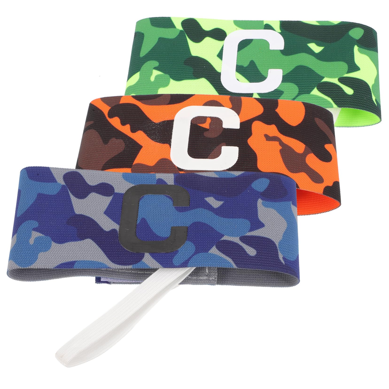 MILISTEN Kapitänsbinde Mannschaftskapitänsbänder Bands Von Basketballspielern Verschleißfestes Fußballband Professionelle Fußballband Bandana Schwarze Armbänder Fußball Nylon