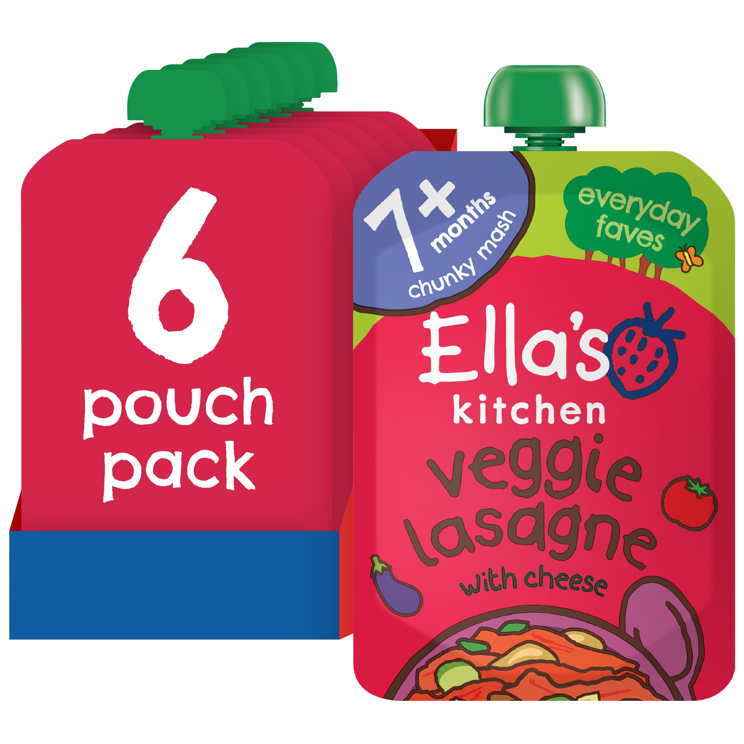 Ella's Kitchen Stage 2 from 7 Months Organic Wonderfully Warming Beef Stew with Spuds 130 g (Pack of 6) — view 9