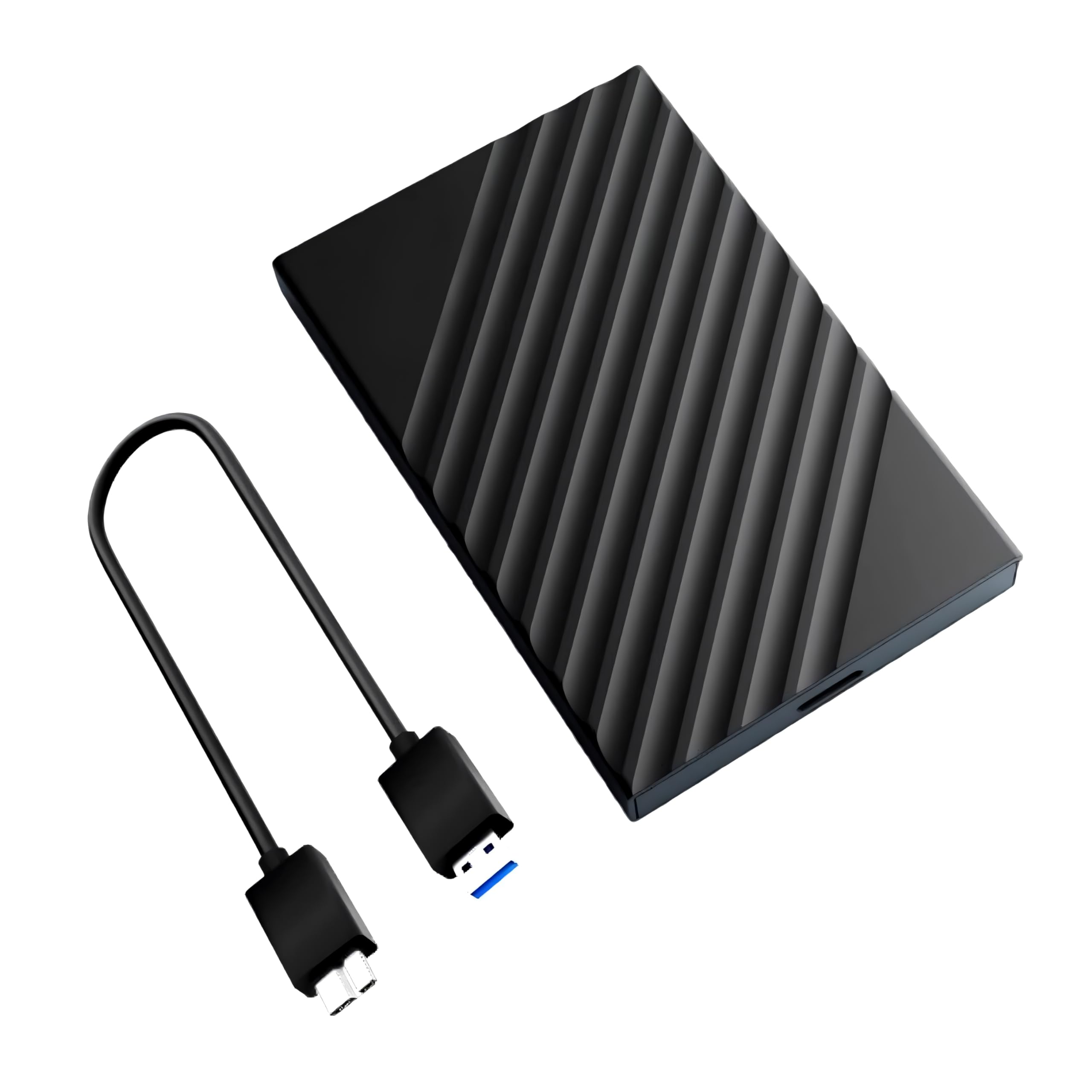 500GB Portable External Hard Drive USB 3.0, High Speed Data Transfers, Supports Windows, Linux and Mac OS Systems, Compatible with, PlayStations, TV, and Other Devices.