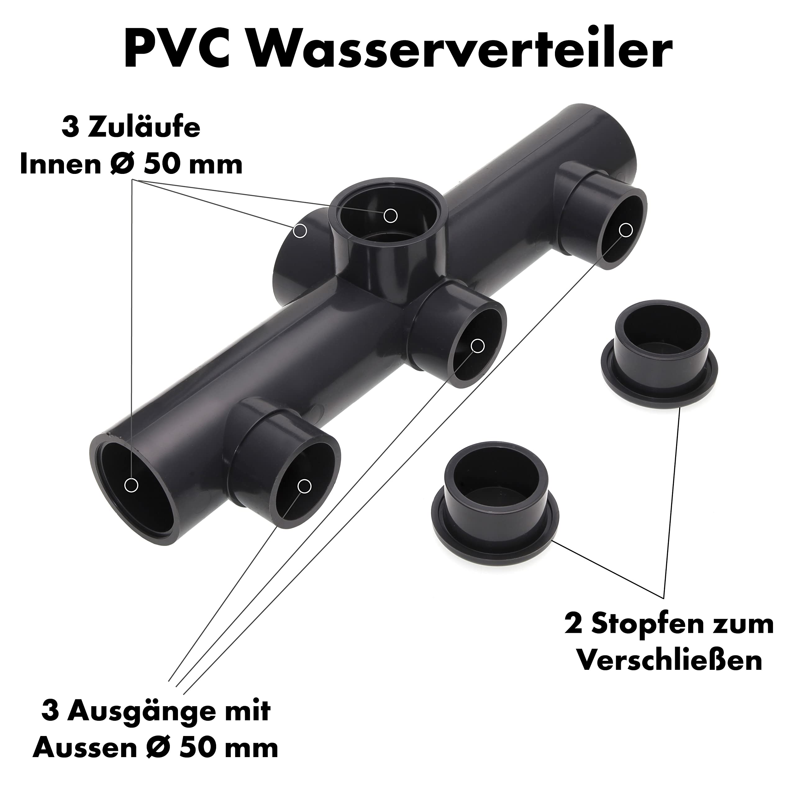 Tubo A Spirale Per Laghetti E Ruscelli HeRo24 – Ø 38 Mm, Lunghezza 10 M, PVC Morbido, Resistente Fino A 1.5 Bar