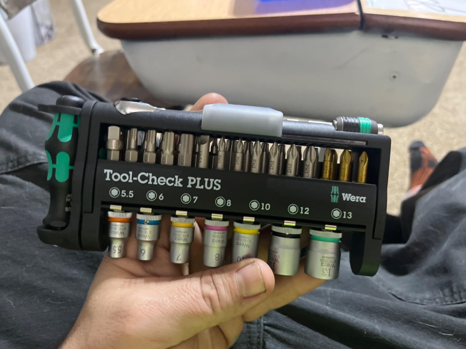 Wera 056490 Tool-Check Plus Bit Ratchet Set with Sockets - Metric photo review