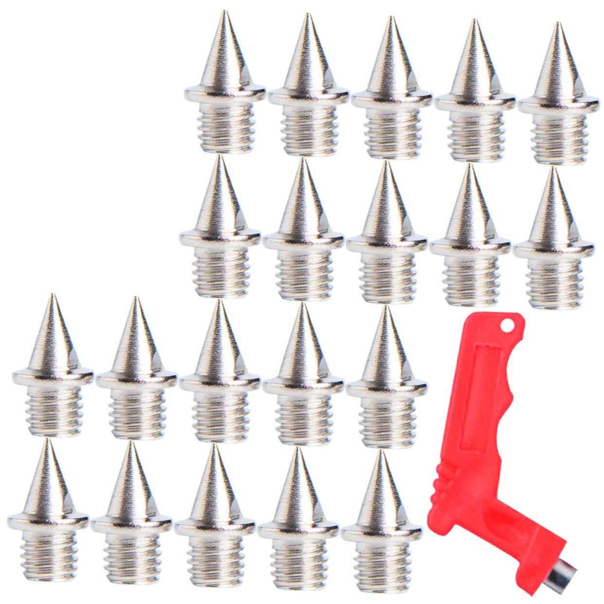 GOOHOCHY Track Spikes Men Removable Track Spikes Track Shoes Metal Spikes for Sprint