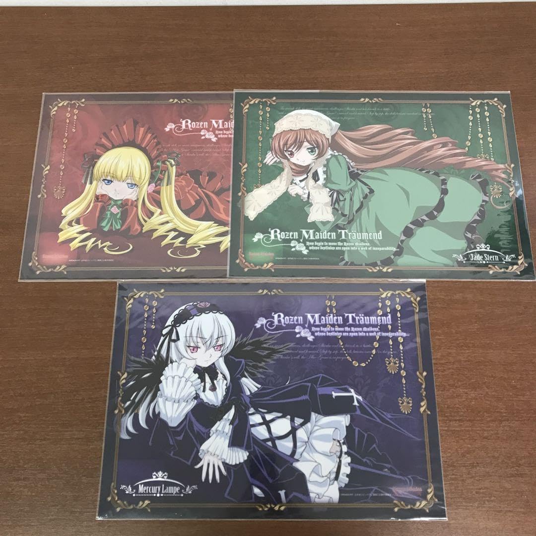 Amazon.co.jp: ローゼンメイデン ミニクリアポスター 真紅 水銀燈 翠星
