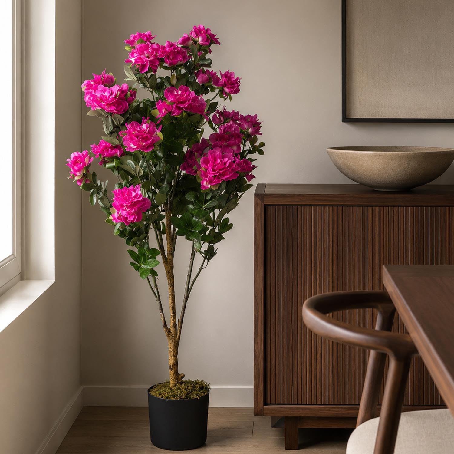 Botanik Artificial Azalea Tree - Pink - 100cm