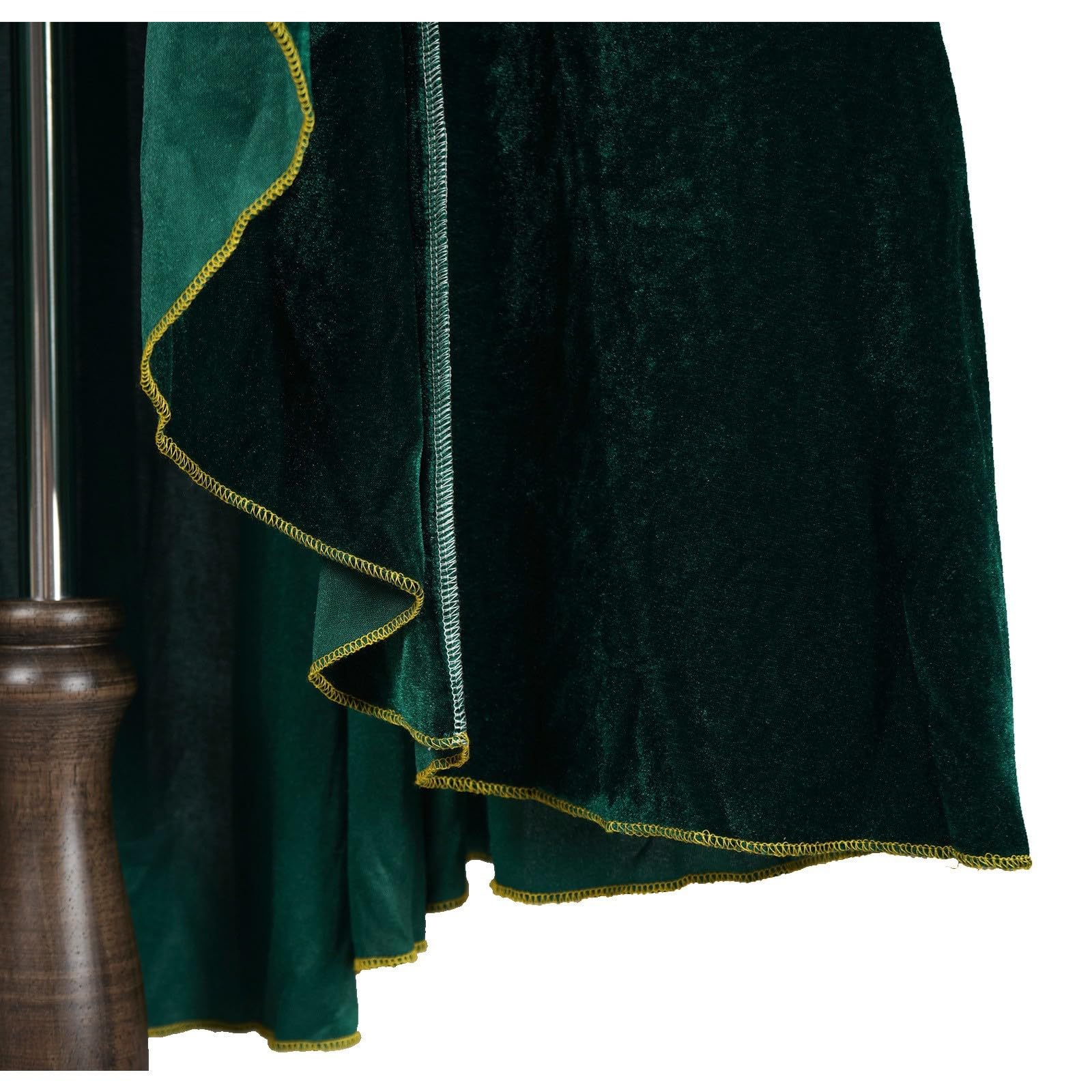Générique Cape Médiévale Élégante pour Femme, Costume Gothique Cosplay Halloween,Velours Doux · Coupe Ajustable · idéal pour fête & Mascarade · Tailles S-XL