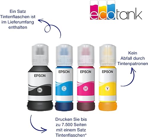 Epson EcoTank ET-16680 A3-Multifunktionsdrucker — galinė pusė