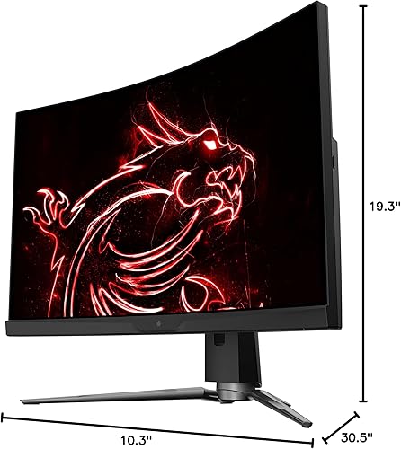 Miniatura 9 de MSI MPG ARTYMIS 273CQR, Monitor para juegos de 27", 2560 x 1440 (QHD), VA, 165Hz, FreeSync Premium, HDR 400, HDMI, Displayport, USB C, inclinación,