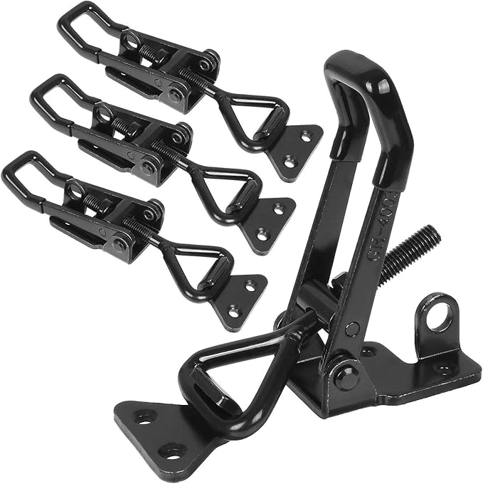 Heavy Duty Toggle Latch Clamp, 4Pcs 660lbs Capacity Adjustable Toggle