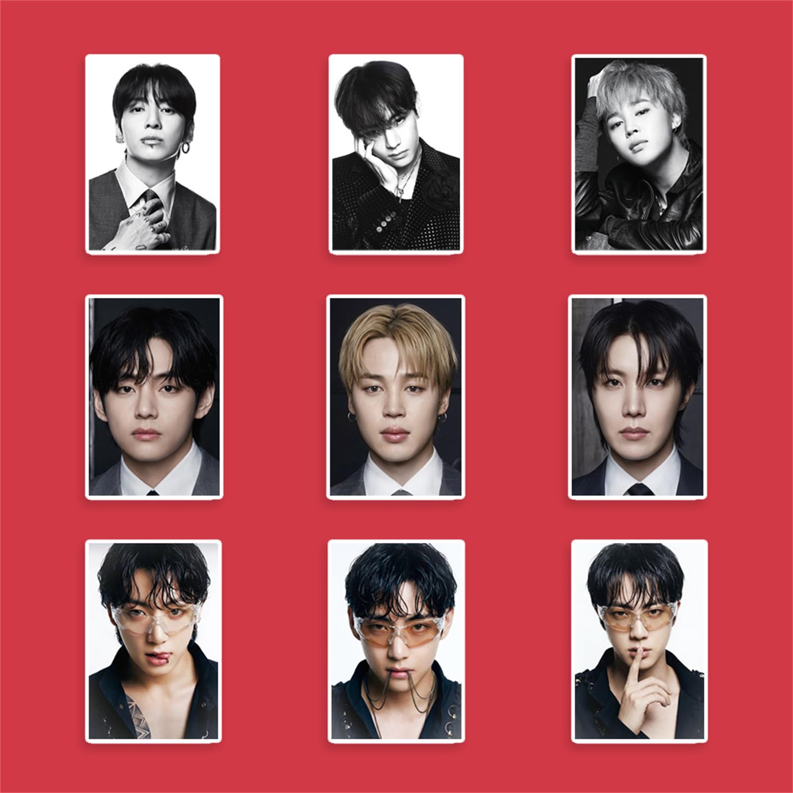 CCHZYSKO 5th Korean Idol Team Music ARIRANG Album Vinyl Stickers Set Decals for Water Bottle, Laptop for Fans 100PC - 3