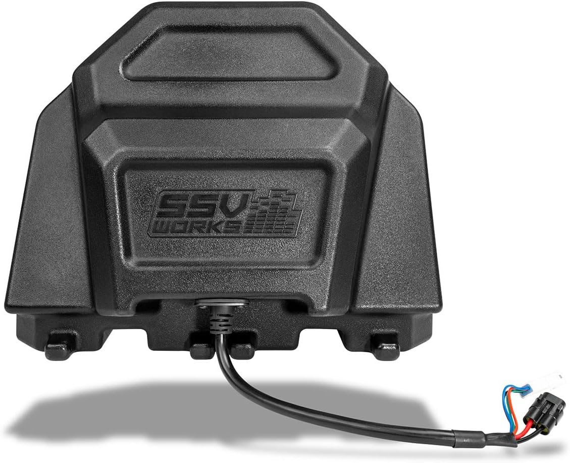 2020-2026 Polaris RZR Pro 6.5" Rear-Hump Speaker-Pods Compatible with RZR Pro R, Pro S and Pro XP | Build an Audio System or Upgrading your Factory Speakers (250-RZ6-B65KL (Kicker KML 195w Speaker))