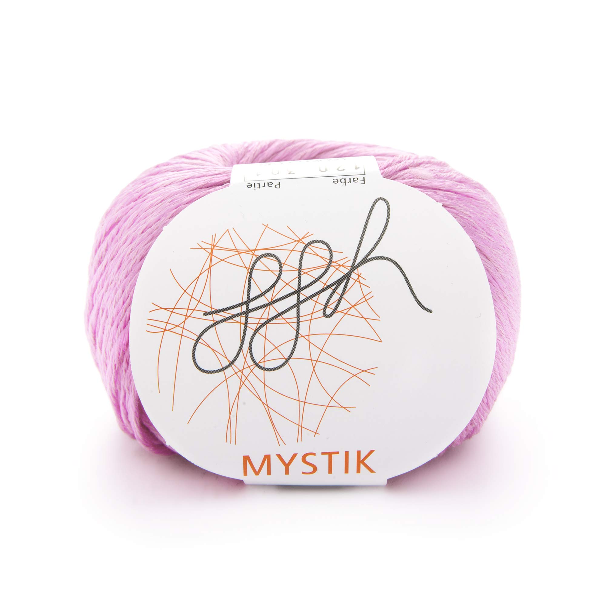 ggh Mystik - 110 - Pink - Cotton with Viscose for Knitting and Crocheting - Image 4