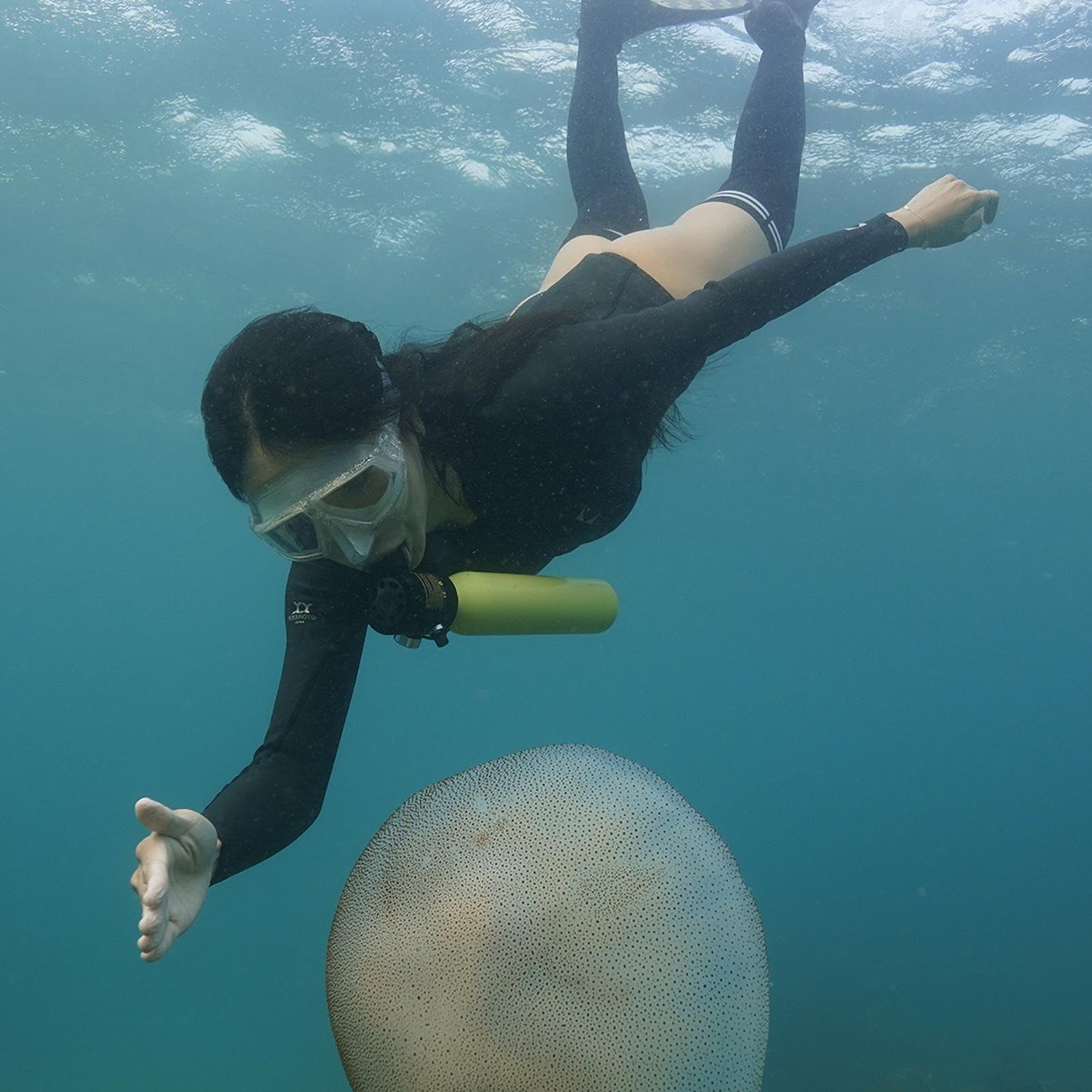 Tanque de aire de buceo portátil | Tanque de buceo subacuático de 0.5L | Tanque de oxígeno para buceo, tanque de aire de buceo reutilizable, tanque de aire de buceo pequeño, tanque de buceo con