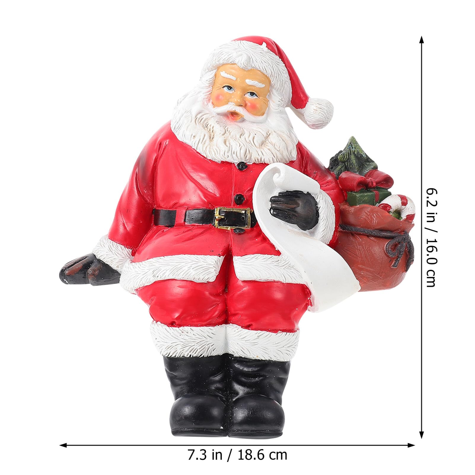 Weihnachtsmann Handtasche Baby Puppe Kinder Schreibtisch Top Weihnachtsmann Puppe Figur Weihnachten Party Ornament Weihnachten Weihnachtsmann Tischfigur Weihnachtsmann
