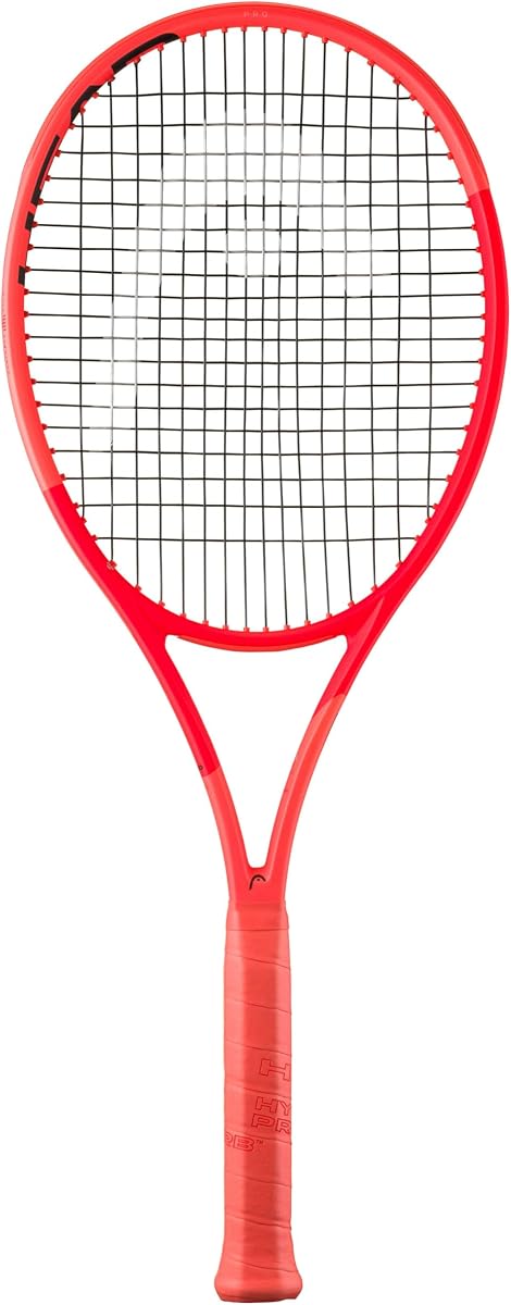 Raqueta de tenis HEAD Radical Pro - Tensión media encordada con velocidad calibre 16 - 4 3/8