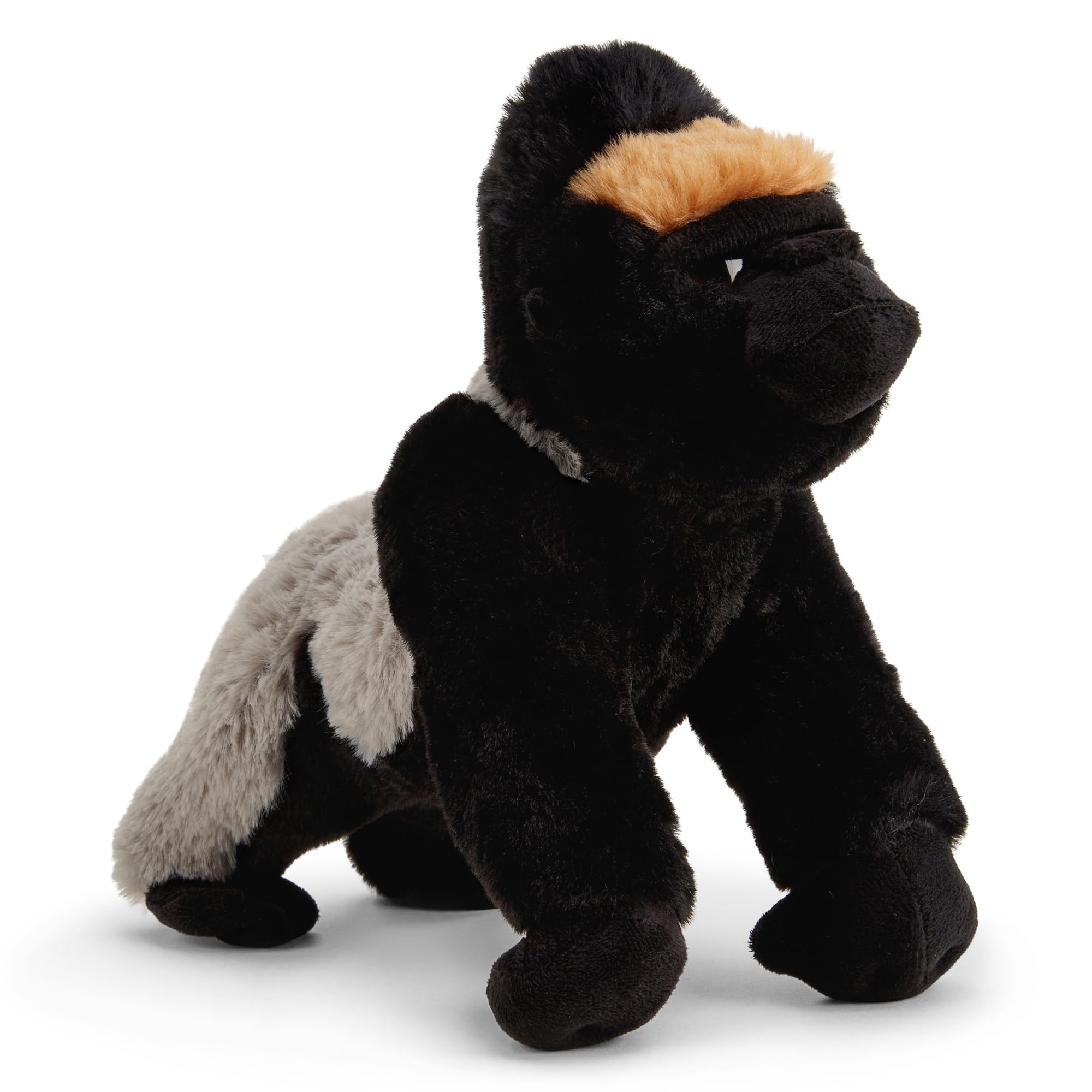 Noah the Silverback Gorilla Plush Toy (22cm) Mighty Primate Pal - Soft, Cuddly, 100% Recycled - Gentle Giant Friend