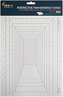 Vista 7 de Koala Tools Hojas de Transparencia de Cuadrícula Geométrica (Paquete Variado de 4) – 11" x 17" Transparencias para Retroproyector y Caja de Luz