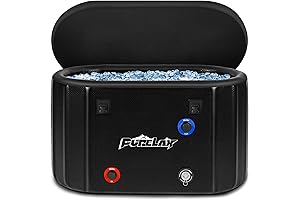 Ultimate Cold Plunge Tub, XXL Portable Ice Bath Tub with Water Chiller Compatibility