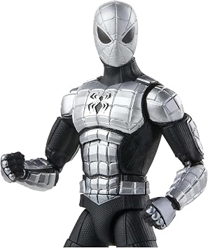 Marvel Legends Series Spider-Man 15 cm Spider-Armor Mk I Action Figure Toy, Includes 4 Accessories: 2 Alternate Hands and 2 Web FX
