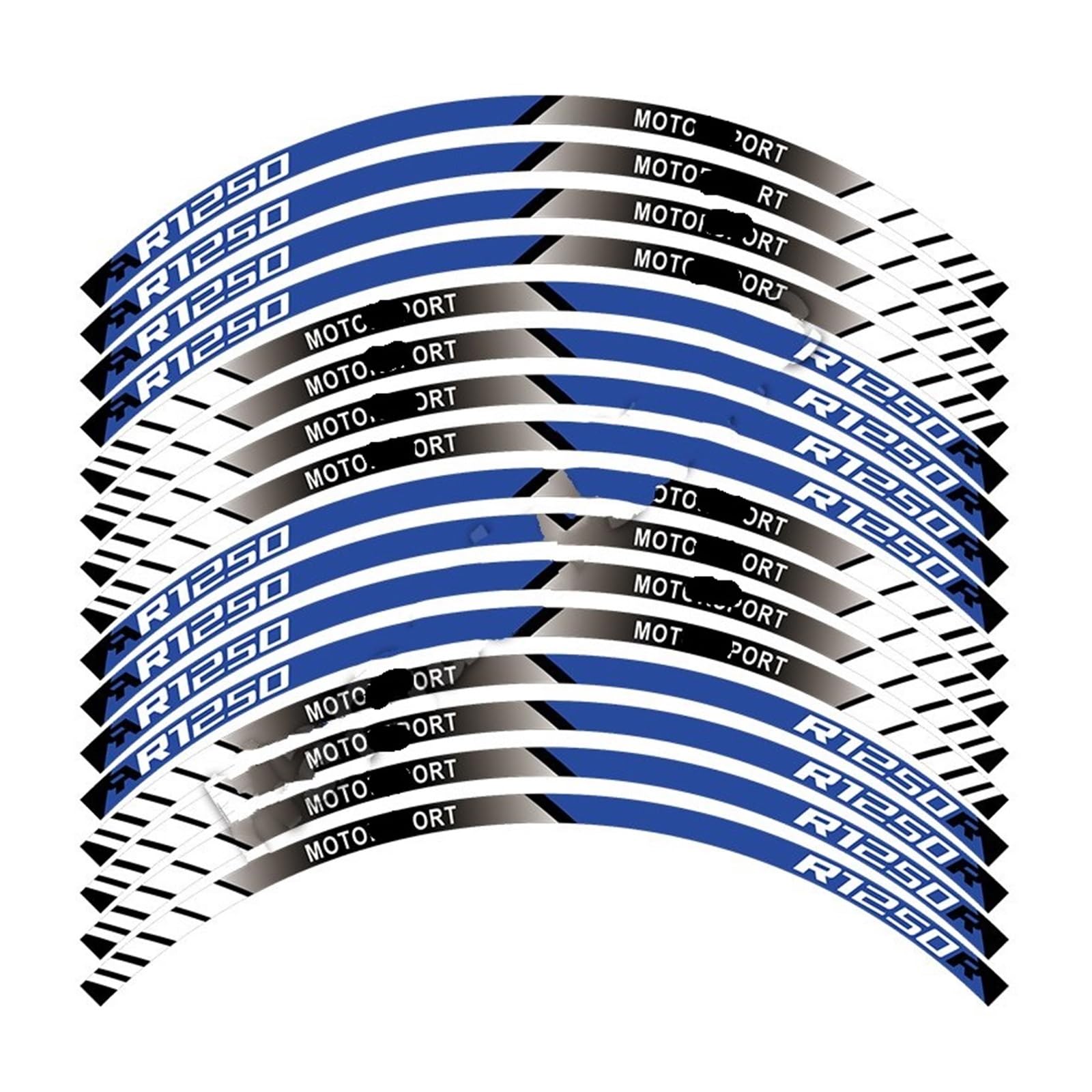 Reflective Sticker for B&MW R1250R R1250RS R1250RT Motorcycle Wheel Rim Sticker Reflective Hub Stripe Tape Accessories Waterproof Decal