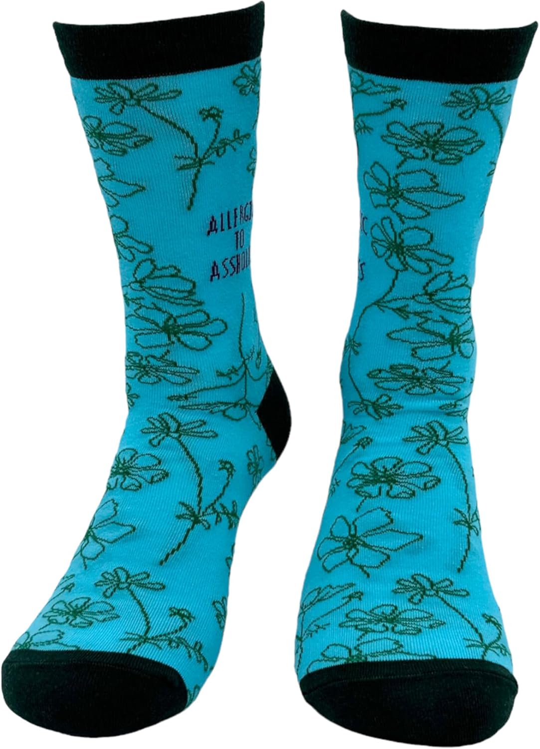 Crazy Dog T-Shirts Womens Empowering Socks Funny Footware for Girls to Make a Statement - Image 3