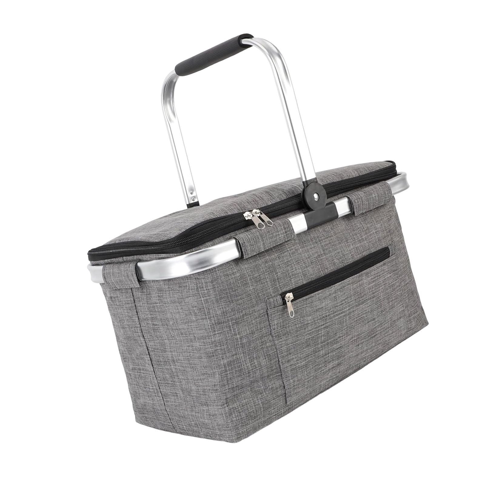 Panier de pique-nique isotherme avec doublure imperméable pour camping et sac de plein air