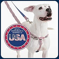 Vista 6 de 2 Hounds Design Freedom - Arnés para perro sin tirones, arnés ajustable, fácil de caminar y control cómodo, se adapta a perros pequeños, medianos