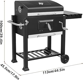 Amazon | Tonain屋外炭火焼き キャンプ バーベキューコンロ大型 焚き火