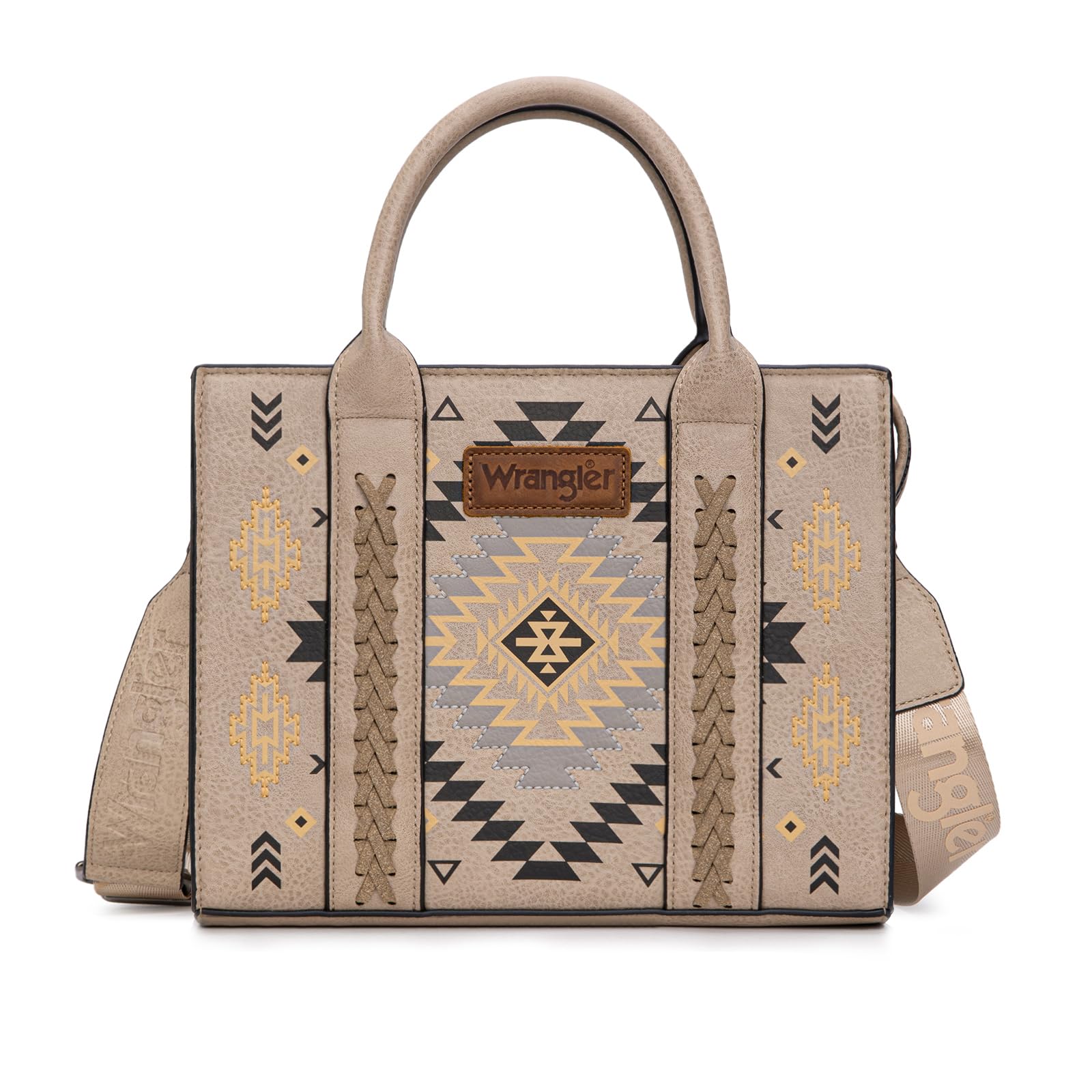 Wrangler Tote Bag for Women Western Purse and Aztec Satchel Handbag
